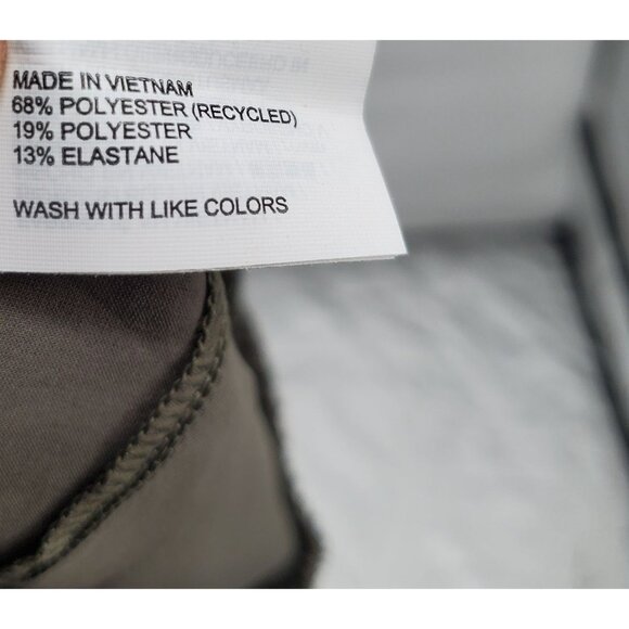 Prana Railay Straight Pants Women Size Medium NWT UPF 50+ Stretch Rye Green - Picture 10 of 16